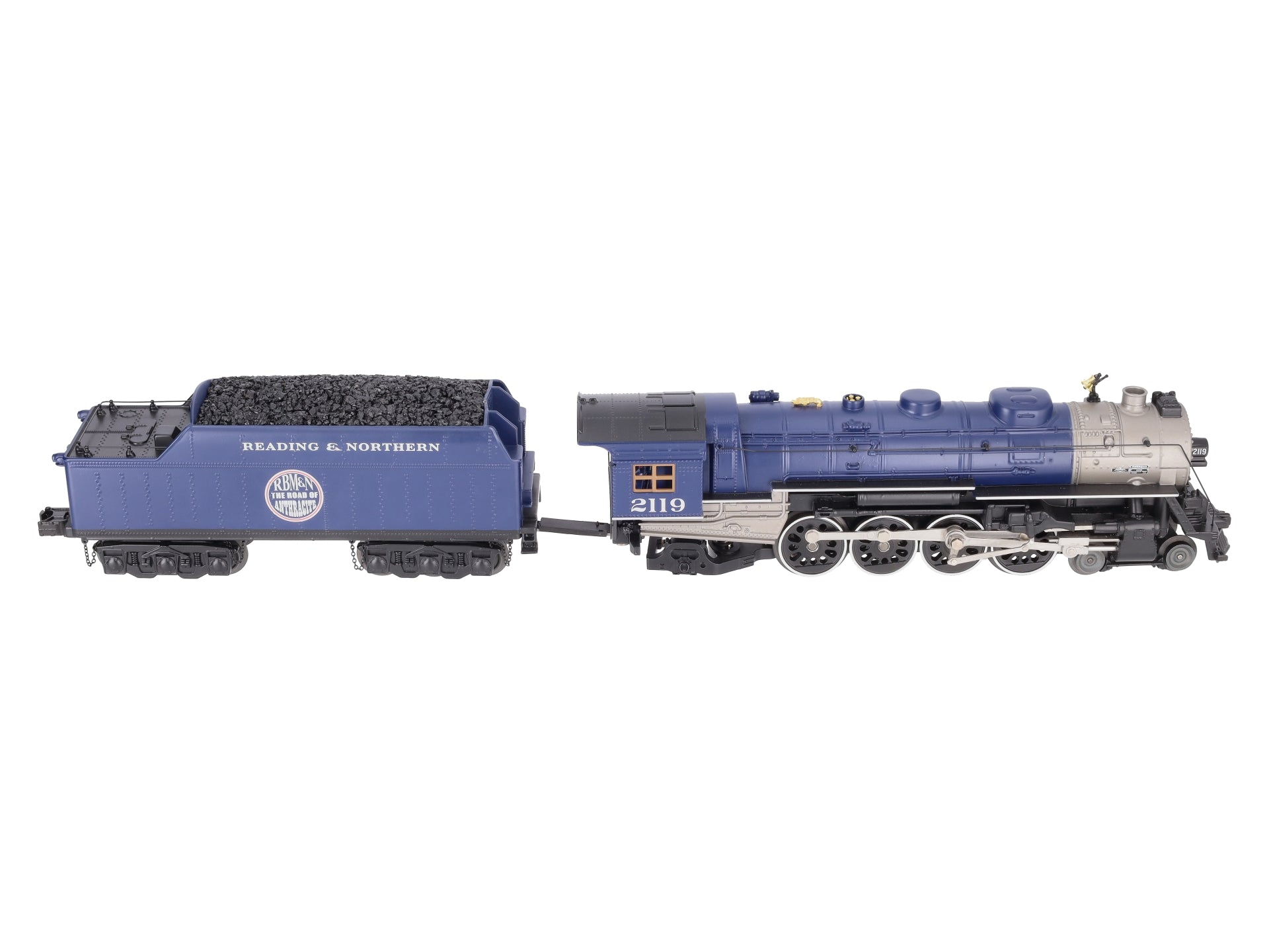 MTH 30-18321 O Reading and Northern 4-8-2 L-3 Mohawk Steam #2119 with PS 3.0