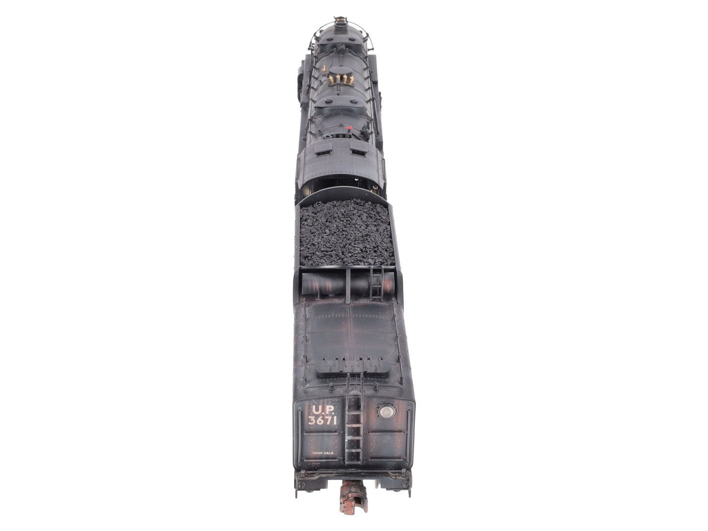 Lionel 6-82995 O Gauge Weathered Union Pacific Y-3 Steam Loco & Tender #3671