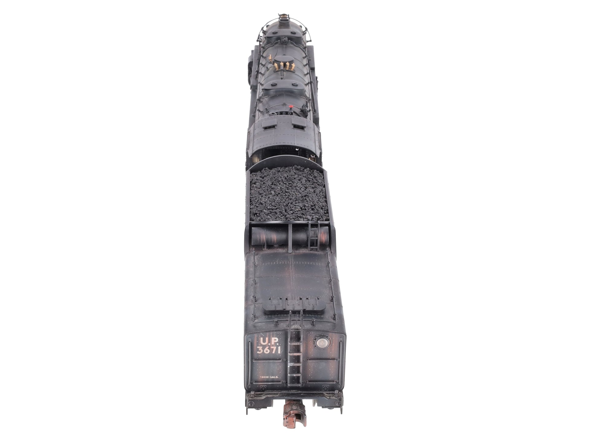Lionel 6-82995 O Gauge Weathered Union Pacific Y-3 Steam Loco & Tender #3671