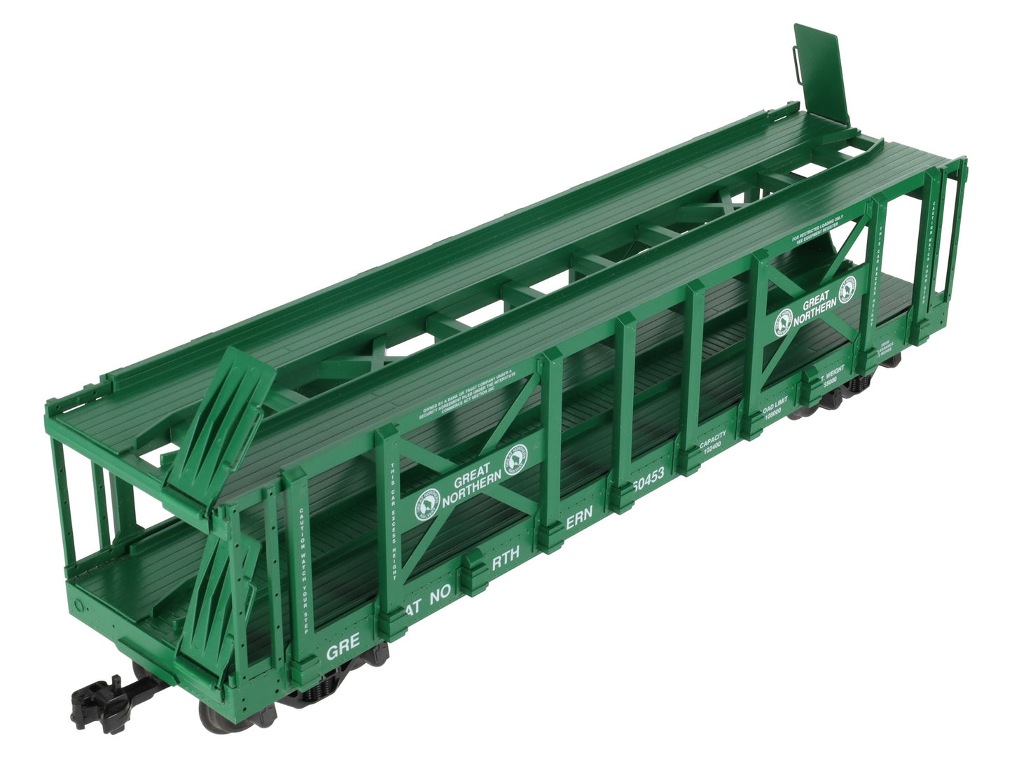 USA Trains R17221 G Great Northern Two-Tier Auto Carrier Flat Cars  EX/Box