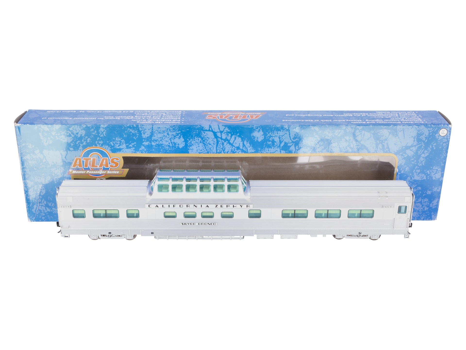 Atlas 3002152-1 O Denver & Rio Grande Western California Zephyr (2-Rail)