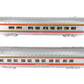 MTH 30-6719 O Santa Fe 60' Streamlined ABS Sleeper/Diner Set (Set of 2) LN/Box