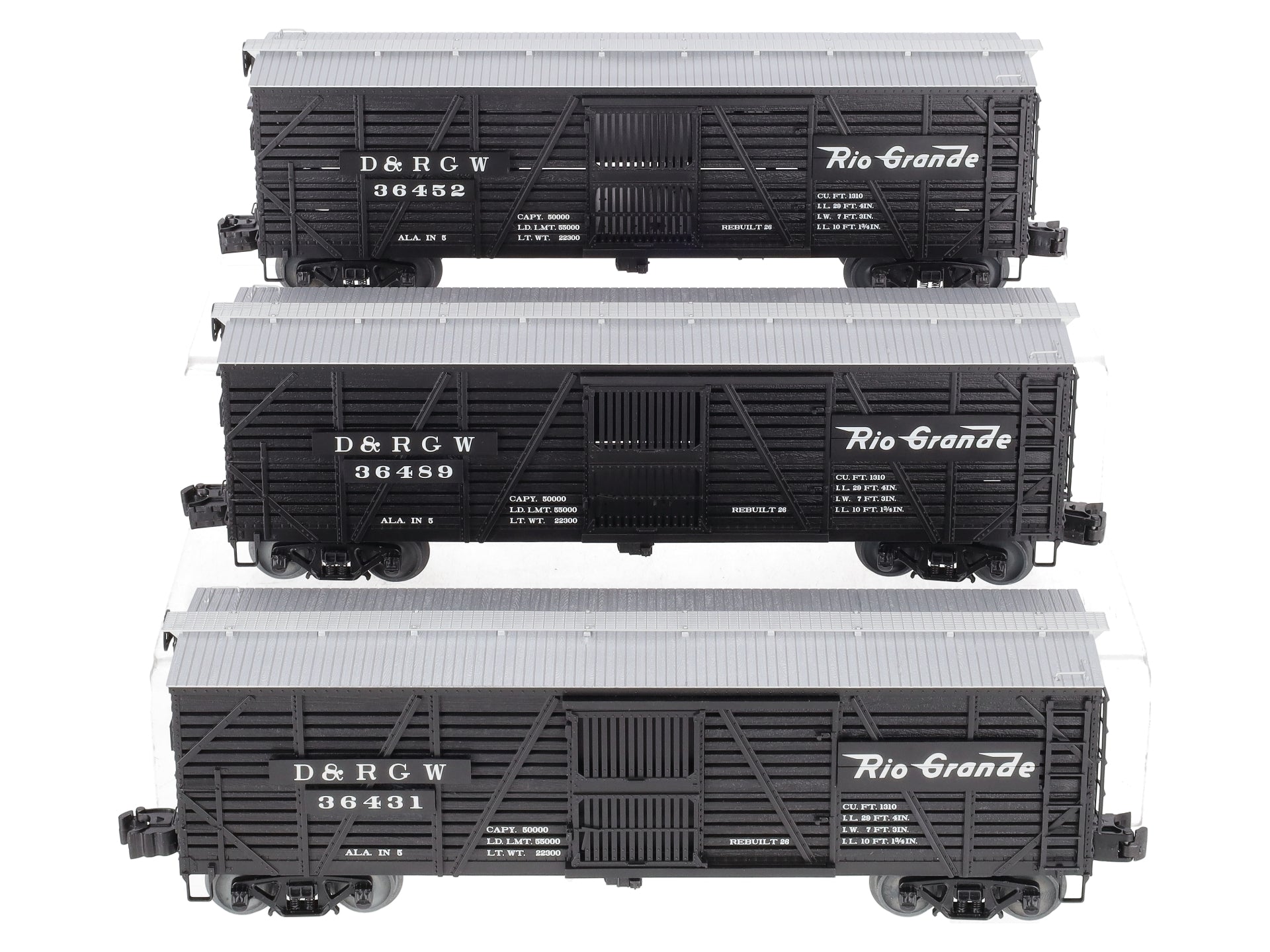 Lionel 2326340 O Rio Grande Vision Stock Car