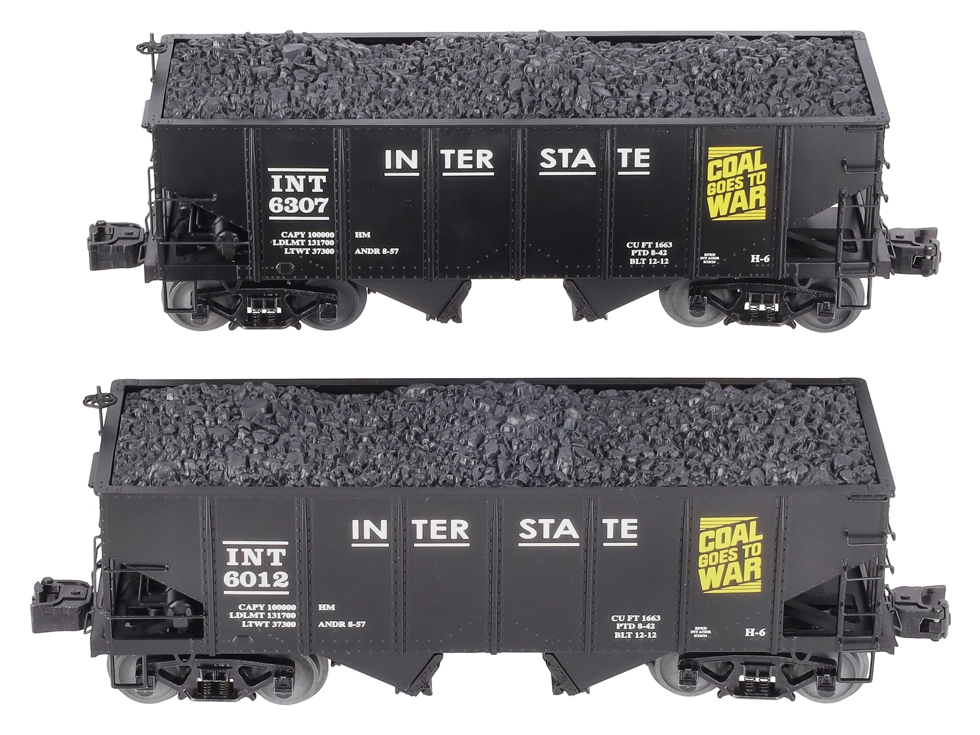 Lionel 2326470 O Gauge Interstate GLA Hopper (Set of 2) LN/Box