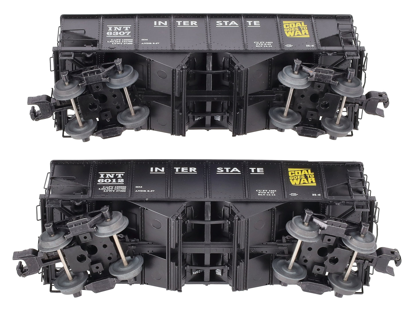 Lionel 2326470 O Gauge Interstate GLA Hopper (Set of 2) LN/Box