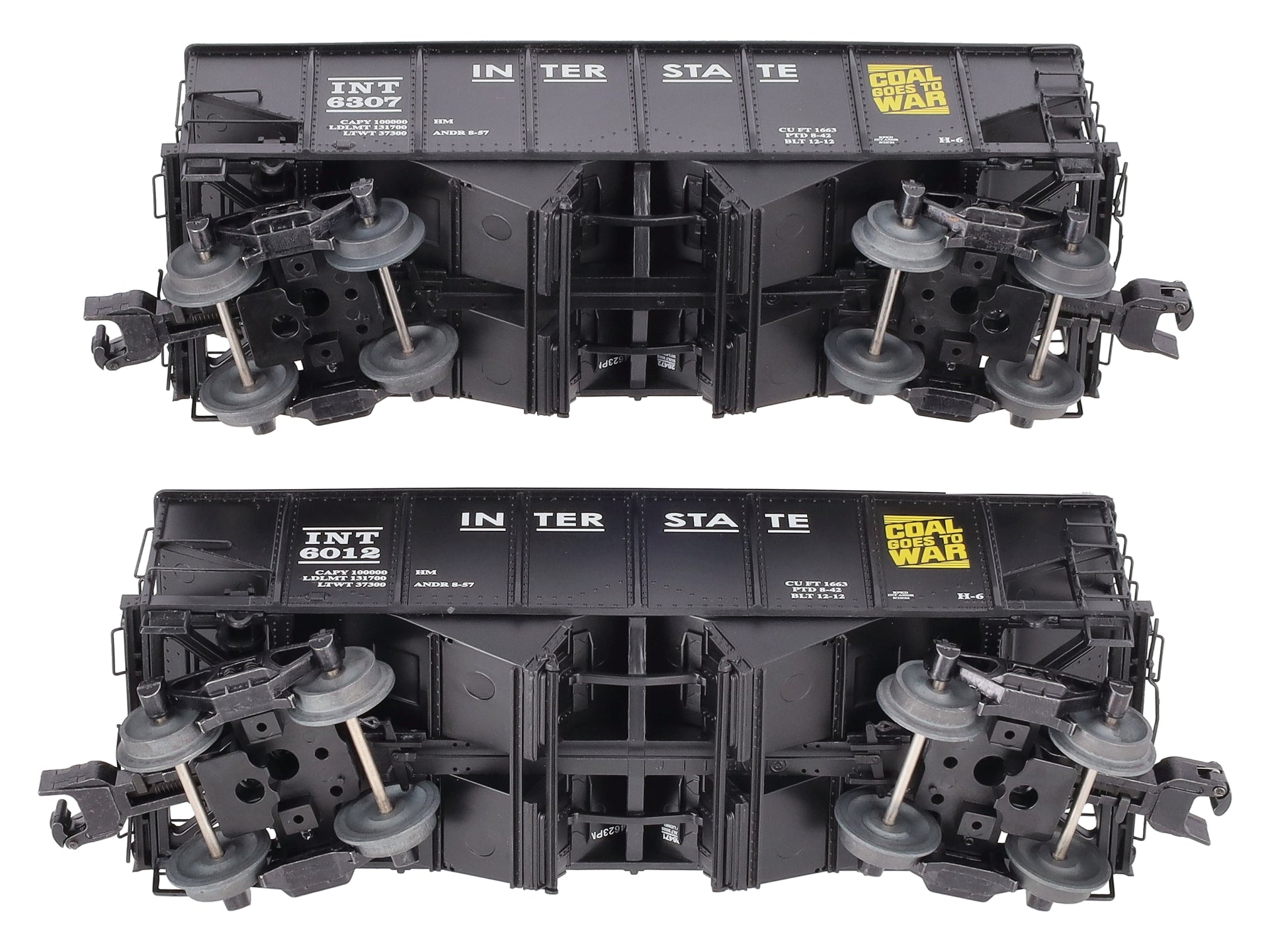 Lionel 2326470 O Gauge Interstate GLA Hopper (Set of 2) LN/Box