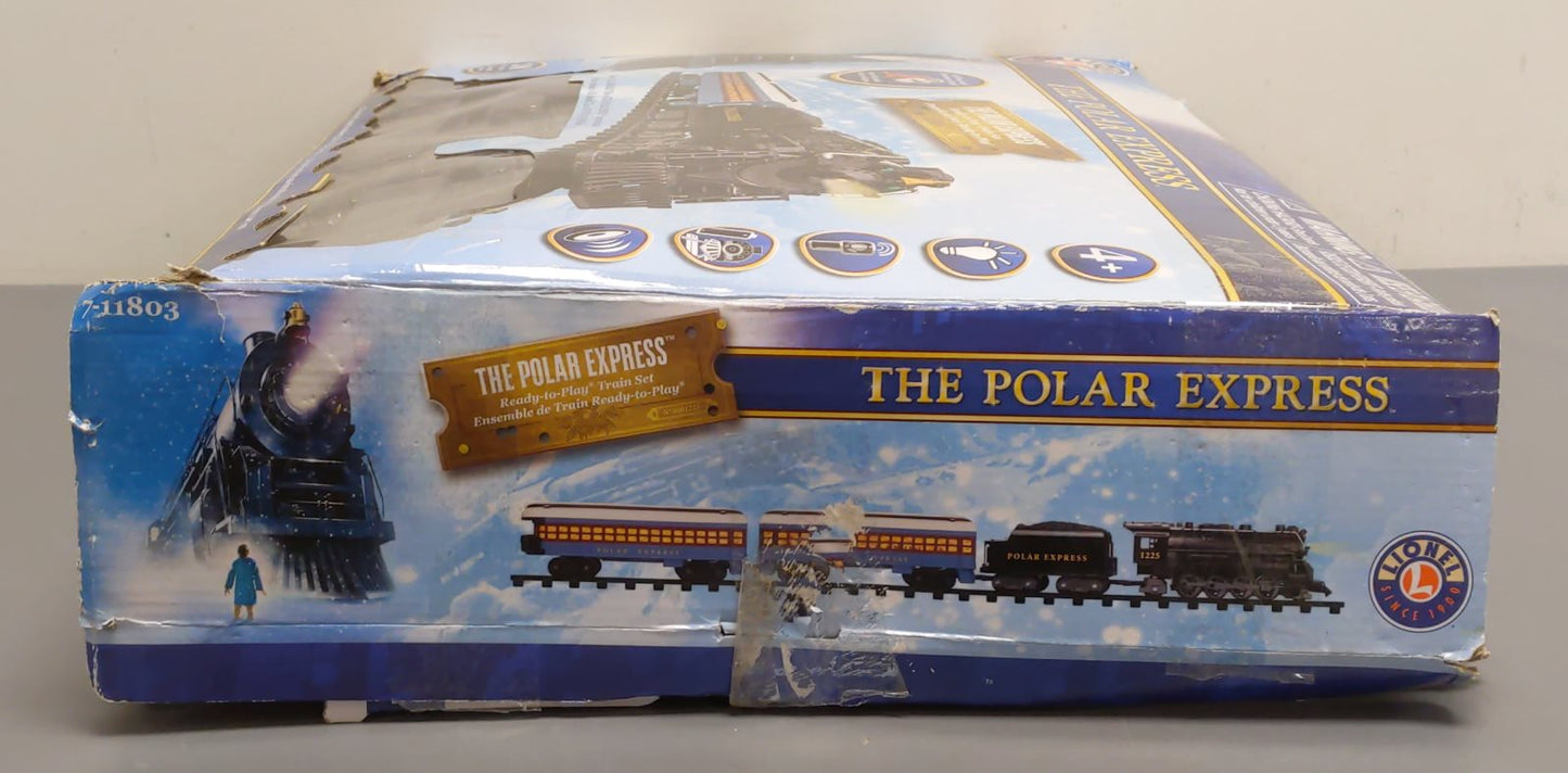 Lionel 7-11803 The Polar Express Ready-to-Play G Gauge Steam Train Set EX/Box