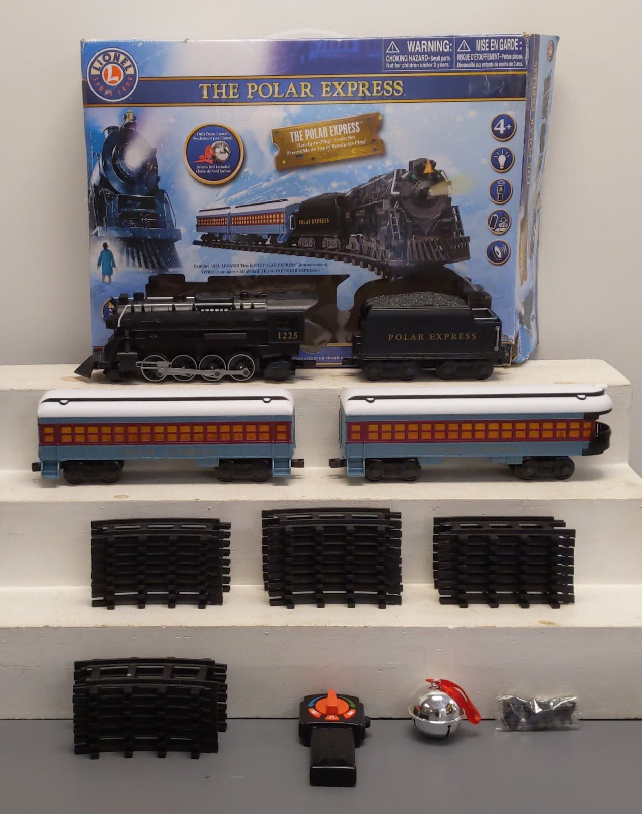 Lionel 7-11803 The Polar Express Ready-to-Play G Gauge Steam Train Set EX/Box