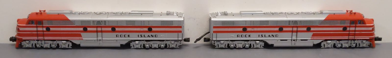 K-Line K-28841 O Rock Island E Series AA Diesel Engine Set w/TMCC EX/Box