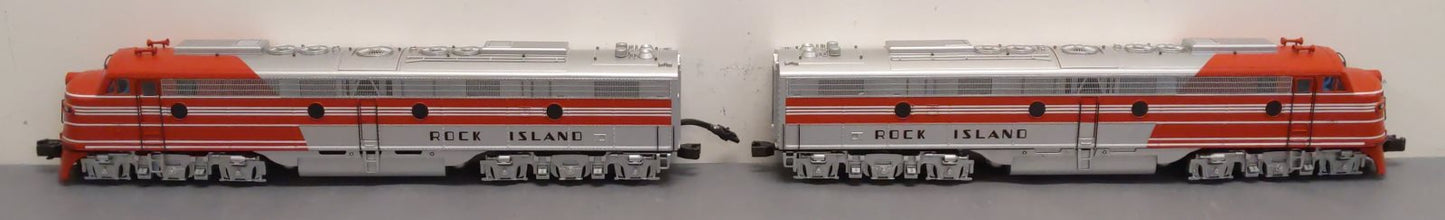 K-Line K-28841 O Rock Island E Series AA Diesel Engine Set w/TMCC EX/Box