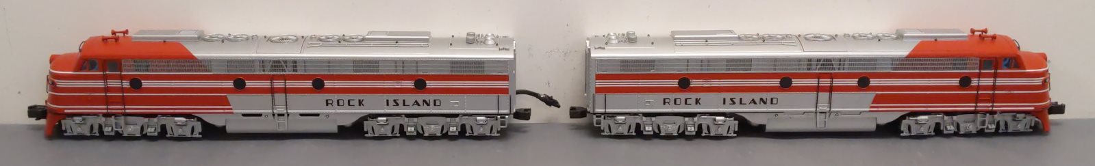 K-Line K-28841 O Rock Island E Series AA Diesel Engine Set w/TMCC EX/Box