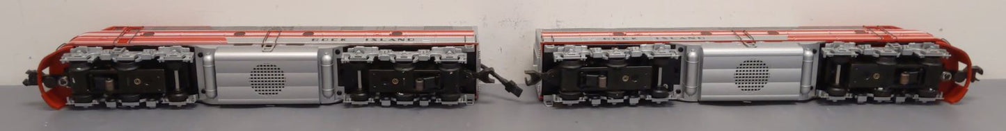 K-Line K-28841 O Rock Island E Series AA Diesel Engine Set w/TMCC EX/Box
