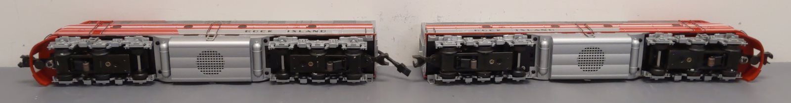 K-Line K-28841 O Rock Island E Series AA Diesel Engine Set w/TMCC EX/Box