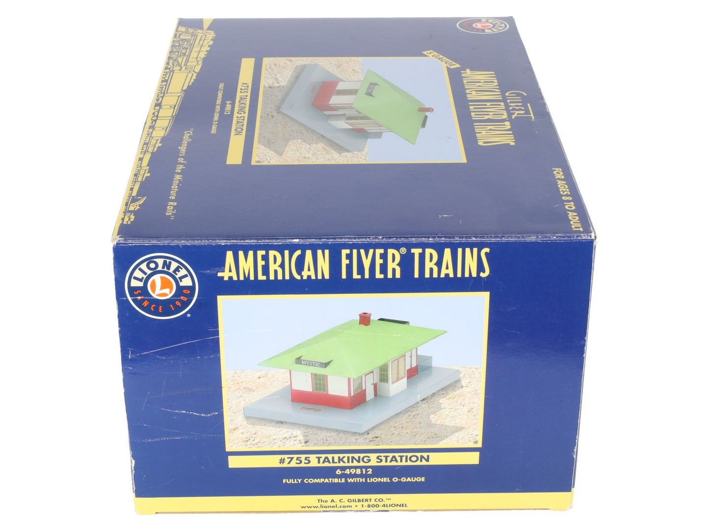 American Flyer 6-49812 S Gauge #755 Assembled Talking Station LN/Box