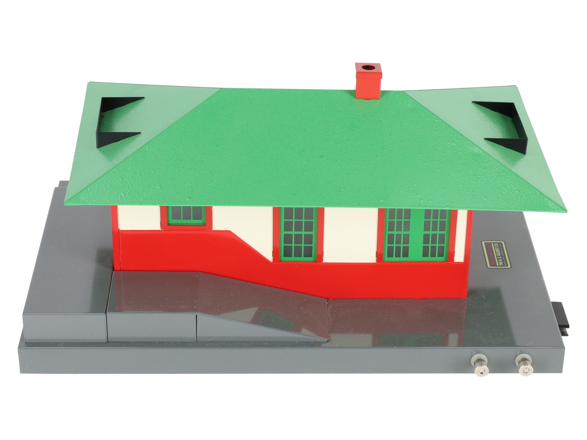 American Flyer 6-49812 S Gauge #755 Assembled Talking Station LN/Box