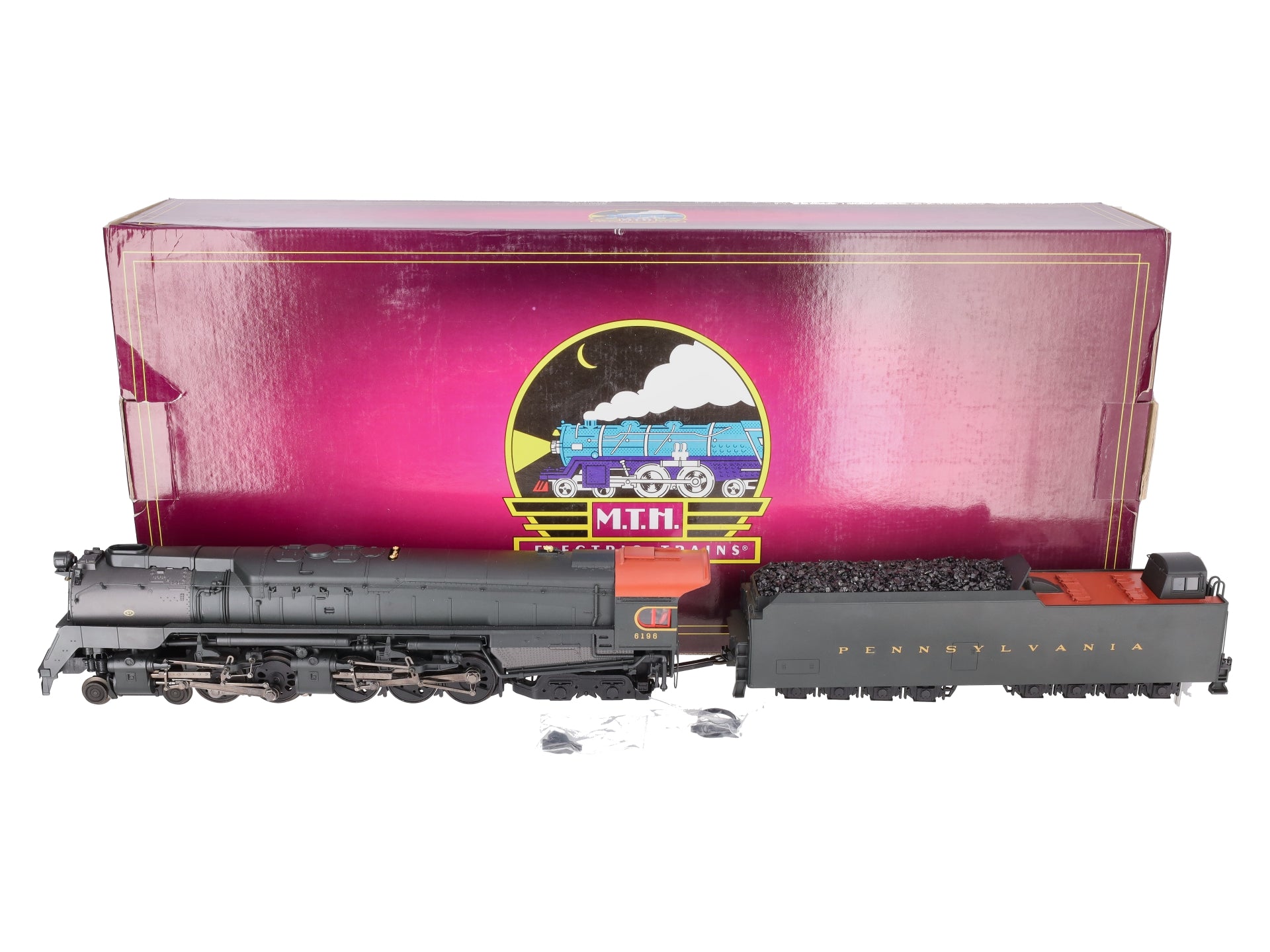 MTH 20-3413-1 O PRR 4-4-6-4 Q2 Steam Engine w/PS2