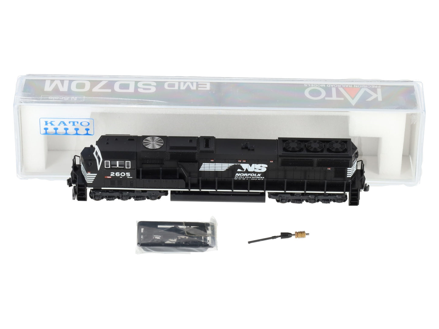 Kato 176-8602 N Scale Norfolk Western Diesel Locomotive  #2605 LN/Box