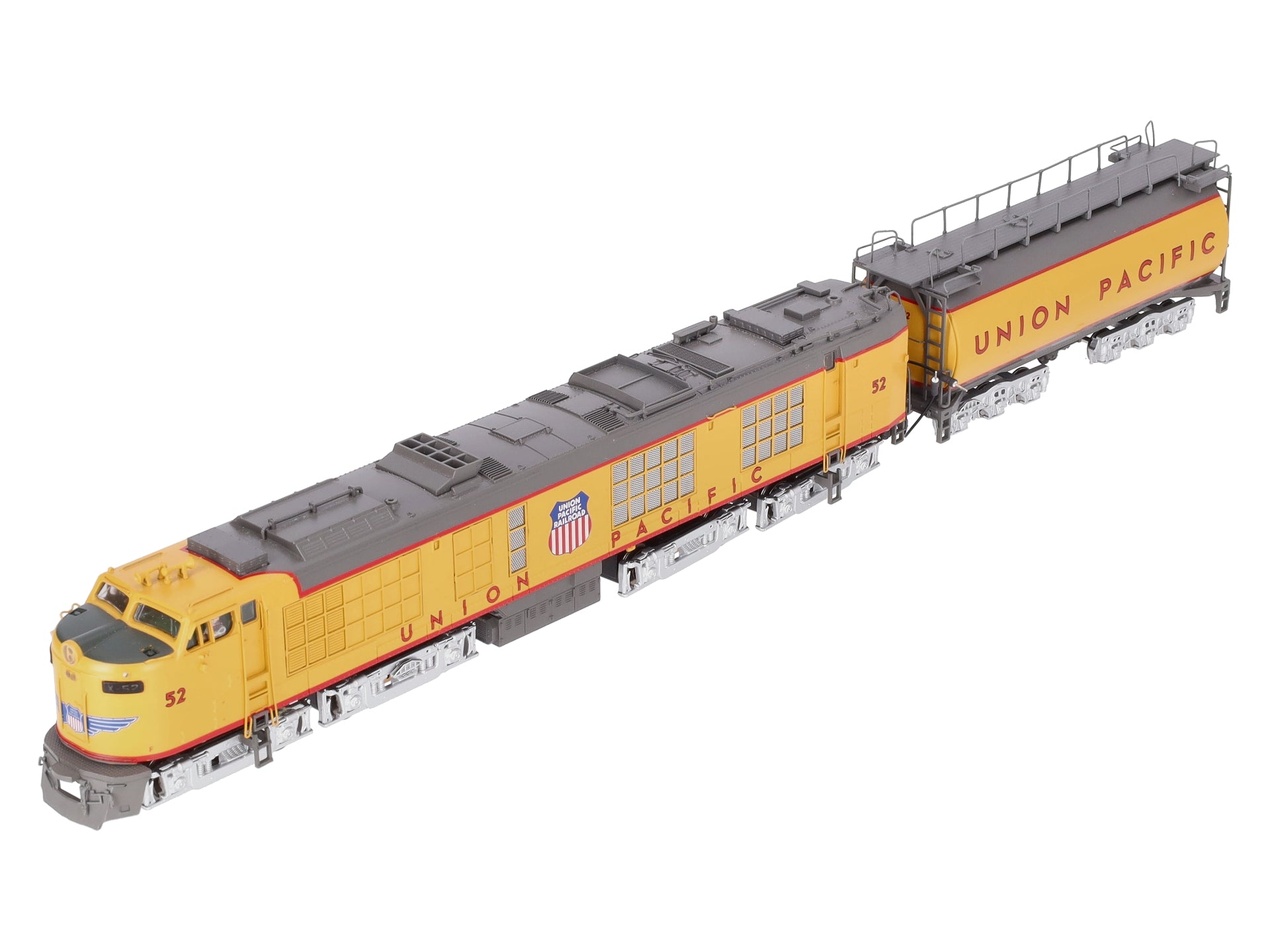 MTH 80-2130-0 HO Union Pacific 4500hp Gas Turbine & Tender Set - DCC Ready #52