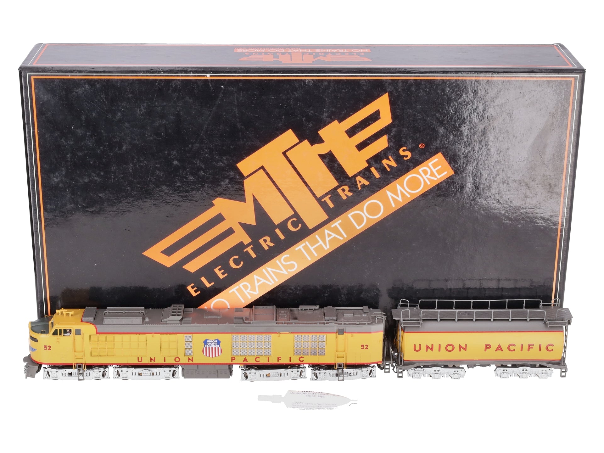 MTH 80-2130-0 HO Union Pacific 4500hp Gas Turbine & Tender Set - DCC Ready #52