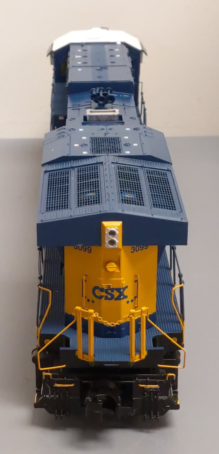 MTH 20-20513-1 O Gauge CSX ES44 Loco Safety Electric Train Set w Proto-Sound 3.0