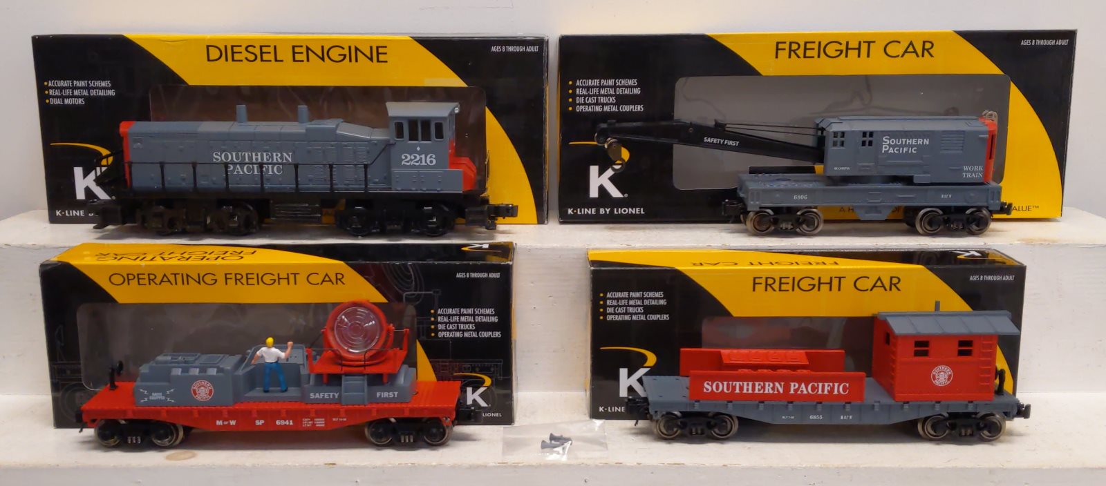 Lionel 6-21207 Southern Pacific Work Train O Gauge Train Set