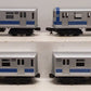 MTH 30-2122 O MTA New York Transit Subway Car Set (Set of 4) EX/Box