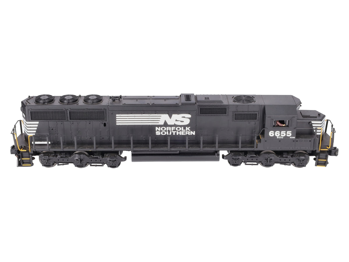MTH 30-2436-3 Norfolk Southern SD60 Non-Powered Diesel Engine #6655 LN