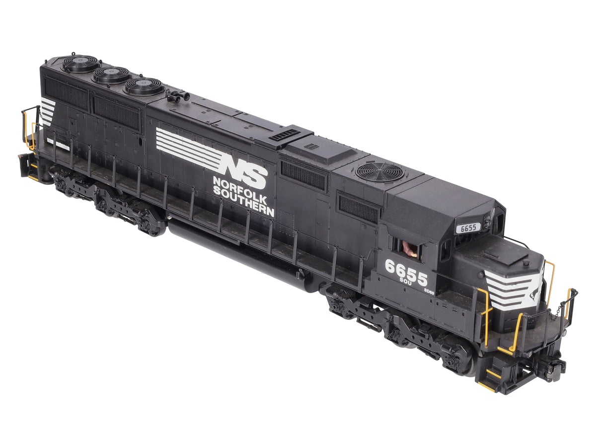 MTH 30-2436-3 Norfolk Southern SD60 Non-Powered Diesel Engine #6655 LN