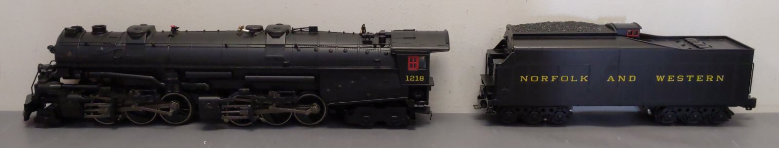 Lionel 6-82206 O Norfolk & Western LionMaster Class A Steam Locomotive #1218 LN/Box