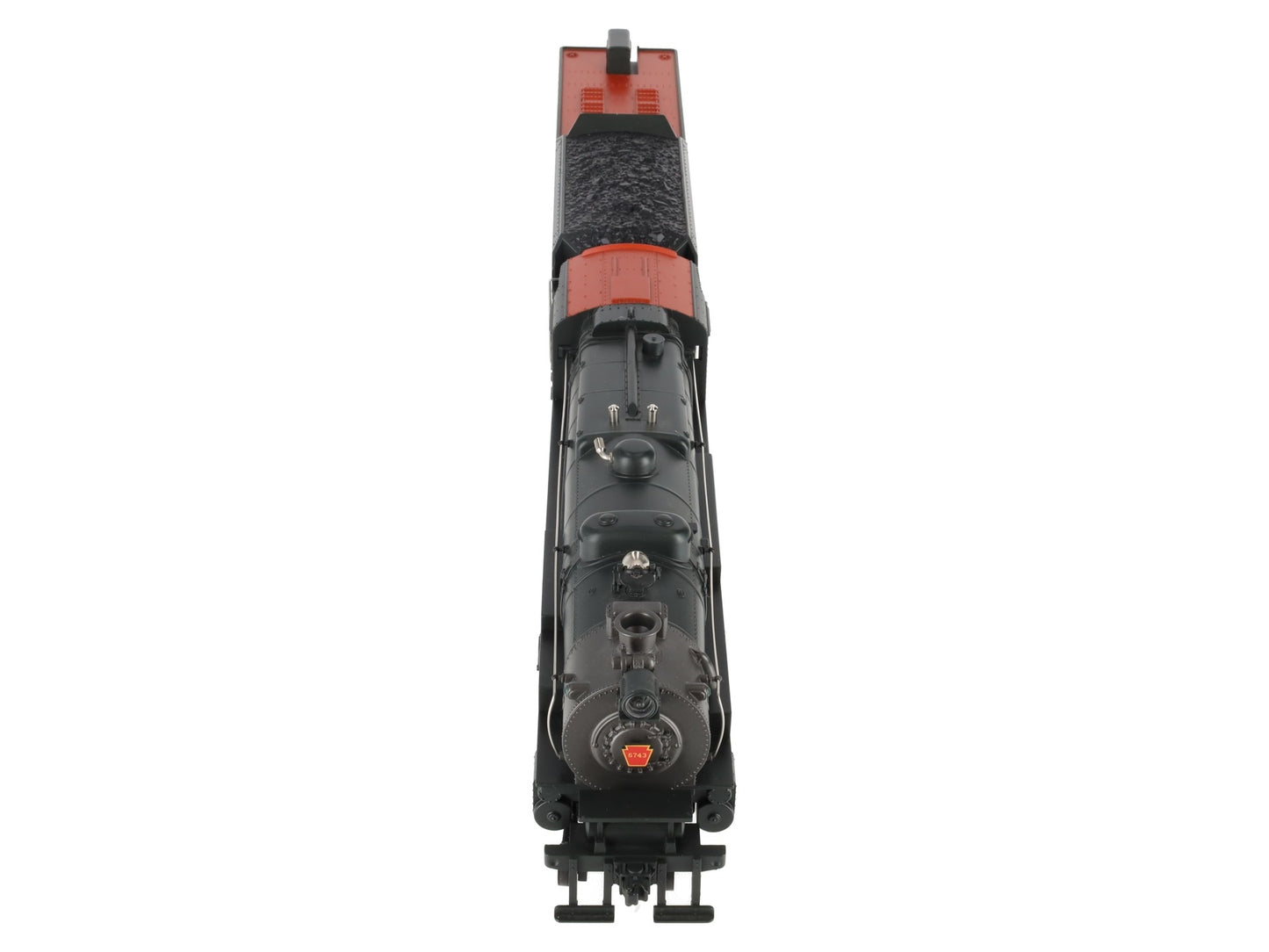 MTH 30-1168-1 O Pennsylvania 4-8-2 M1a Steam Locomotive & Tender w/PS2 #6743 EX/Box