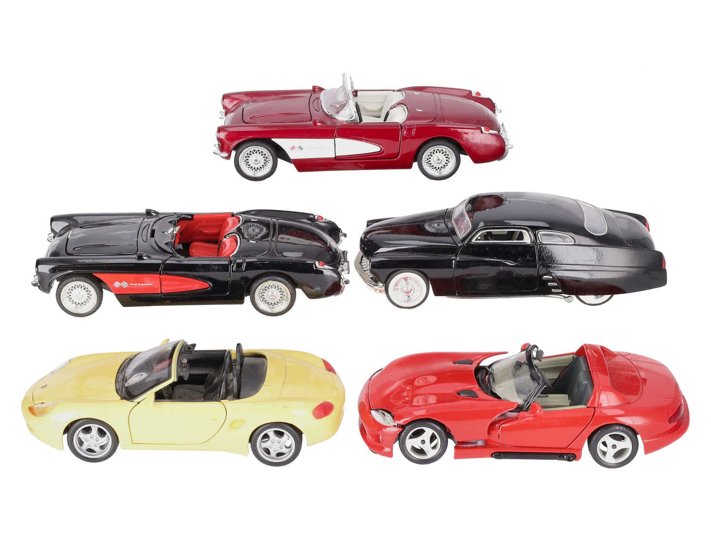 Maisto & Other 1:24 Assorted Die-Cast Vehicles [5] VG