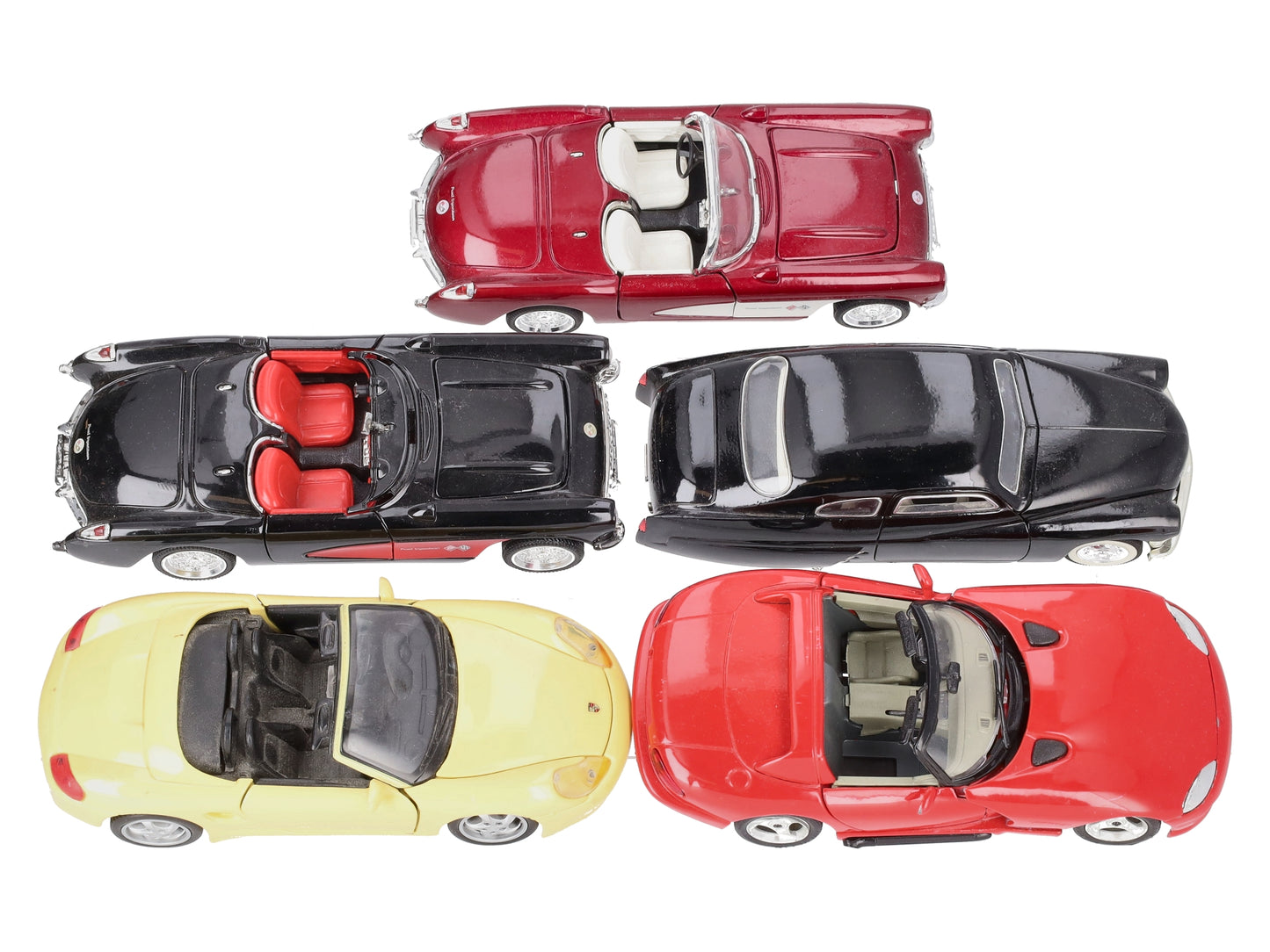 Maisto & Other 1:24 Assorted Die-Cast Vehicles [5] VG