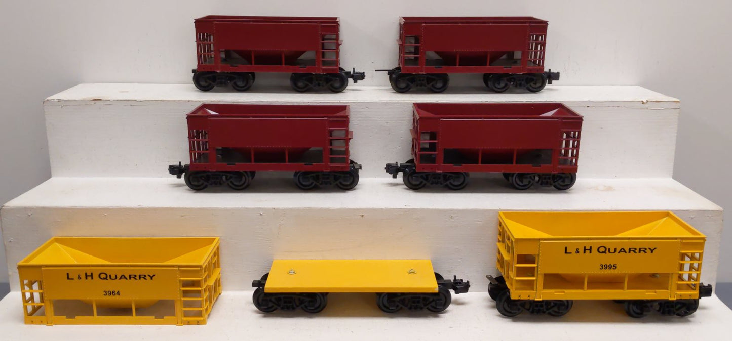Roundhouse G Scale Assorted Ore Cars [6] VG