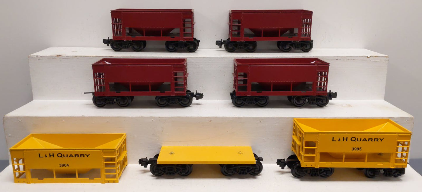Roundhouse G Scale Assorted Ore Cars [6] VG