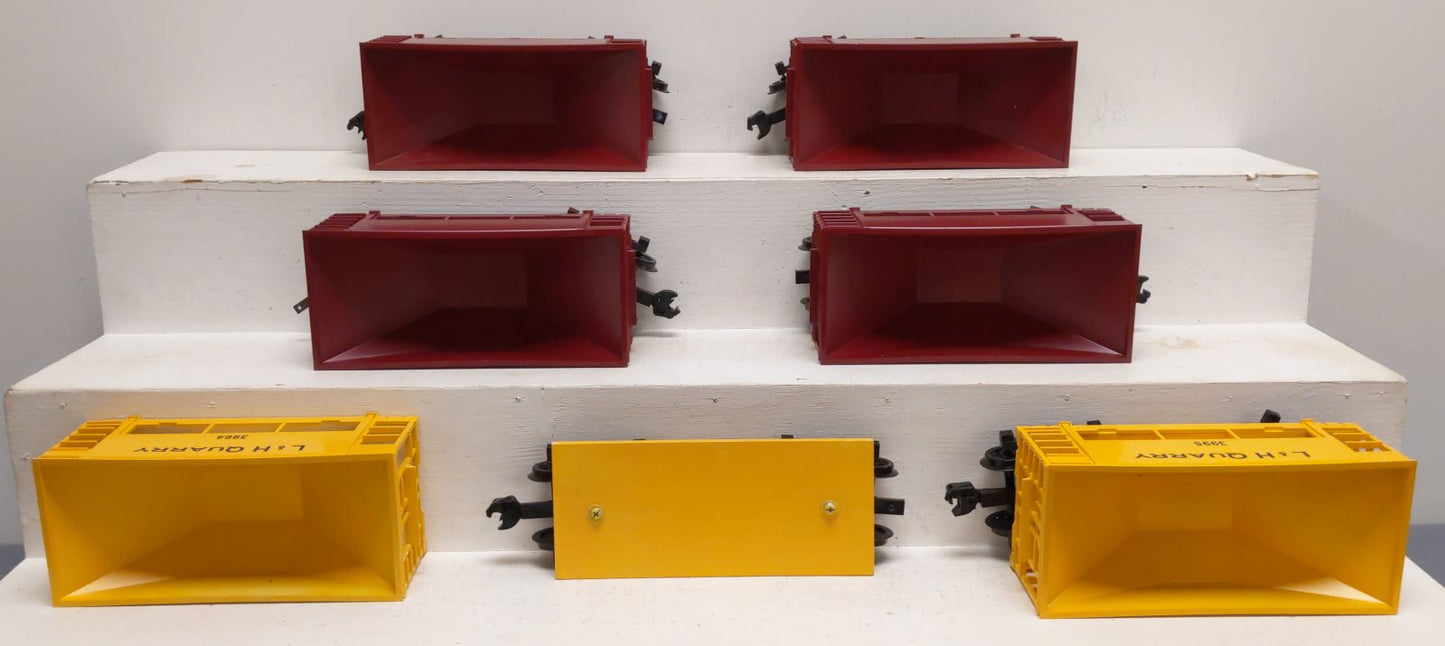 Roundhouse G Scale Assorted Ore Cars [6] VG