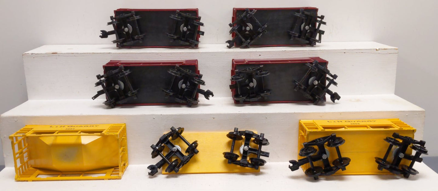 Roundhouse G Scale Assorted Ore Cars [6] VG