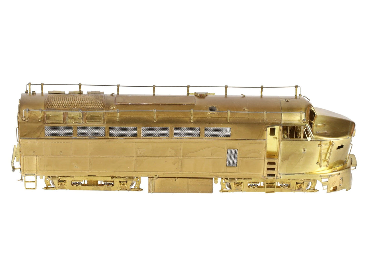 Overland 1862 HO BRASS PRR Baldwin RF-16 Shark Nose Diesel Locomotive -Unpainted EX/Box