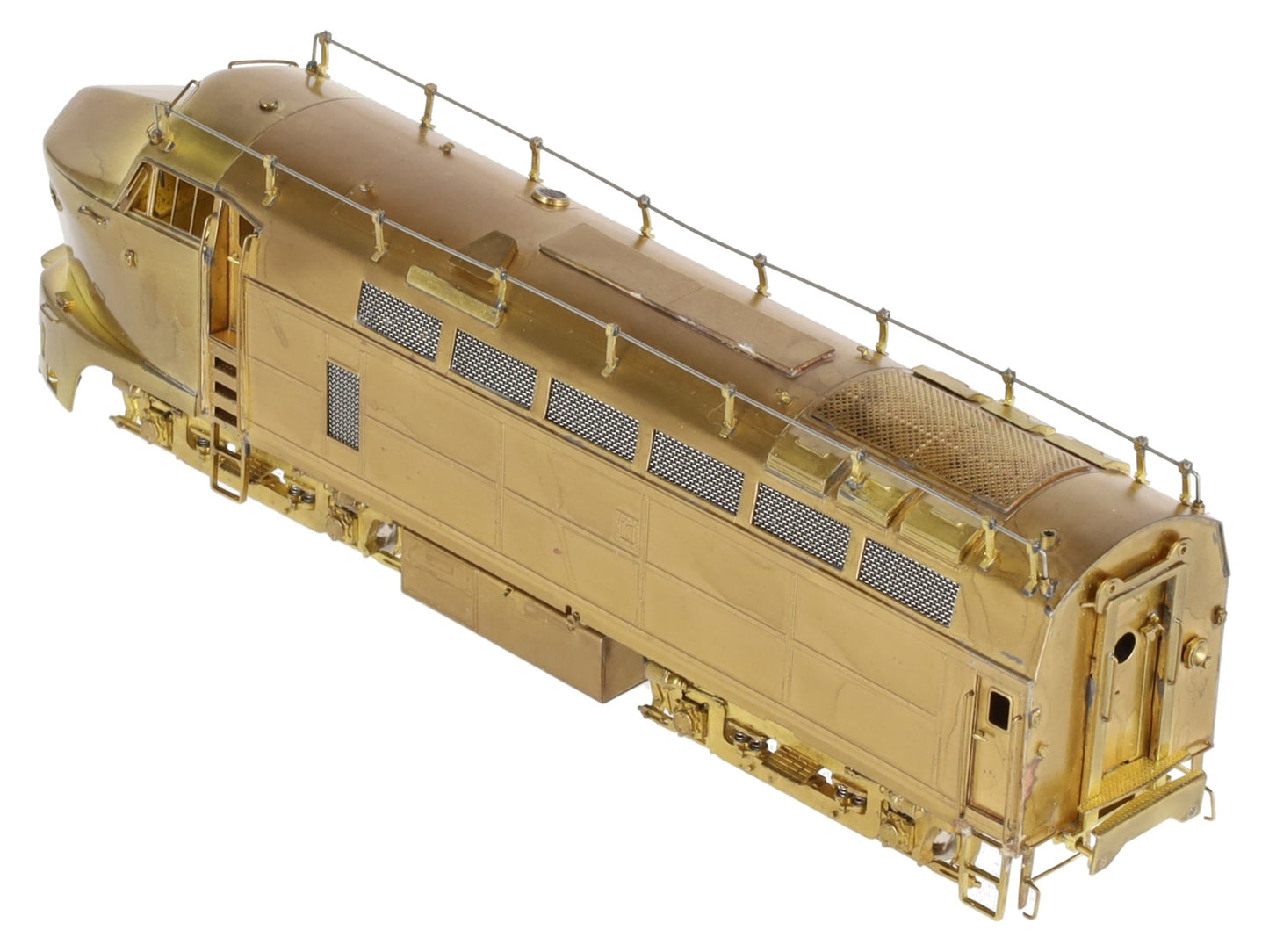 Overland 1862 HO BRASS PRR Baldwin RF-16 Shark Nose Diesel Locomotive -Unpainted EX/Box