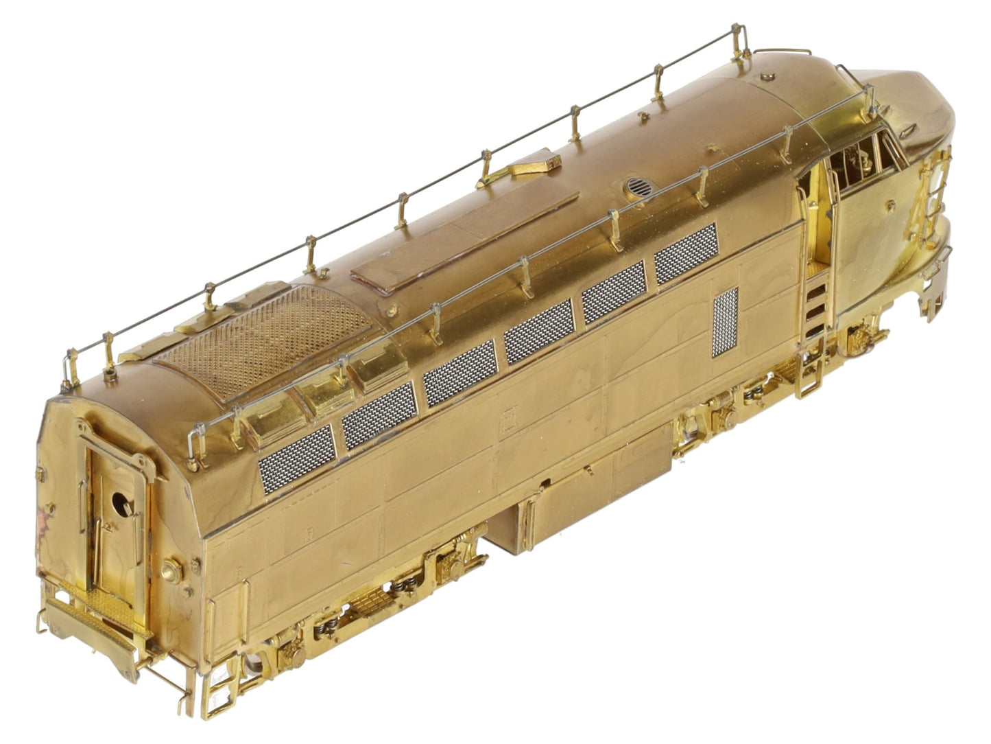 Overland 1862 HO BRASS PRR Baldwin RF-16 Shark Nose Diesel Locomotive -Unpainted EX/Box