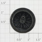 Lionel 1666M-11 Plain End Wheel without Nickel Rim