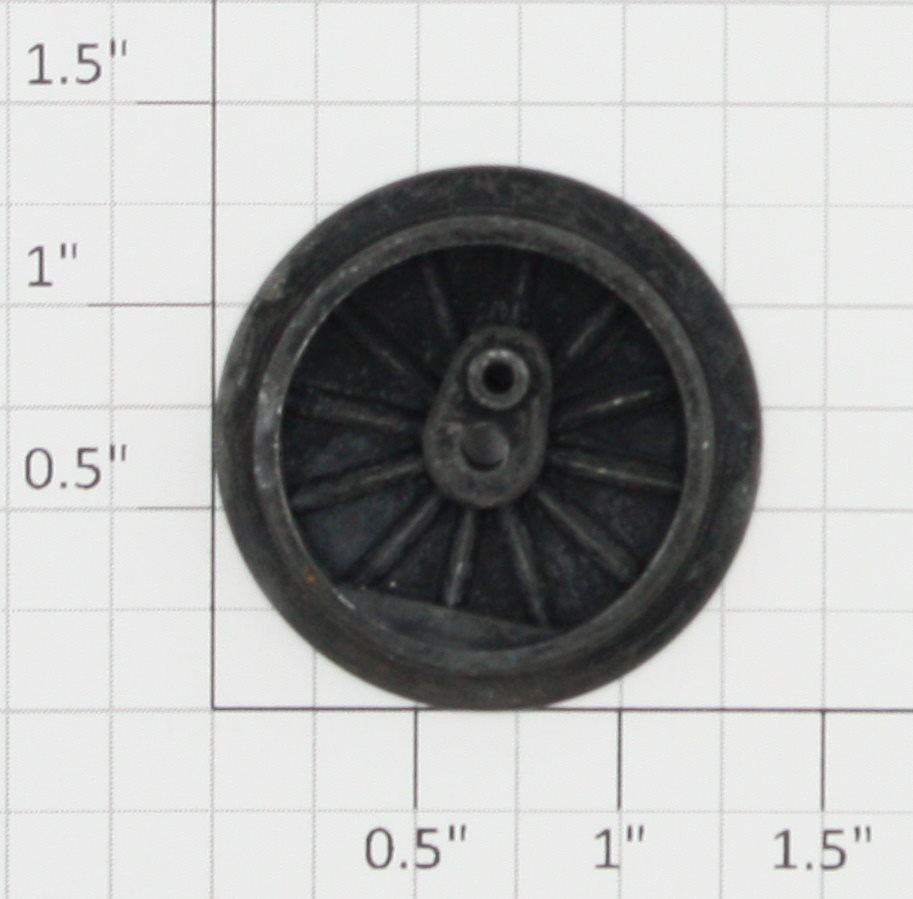 Lionel 1666M-11 Plain End Wheel without Nickel Rim