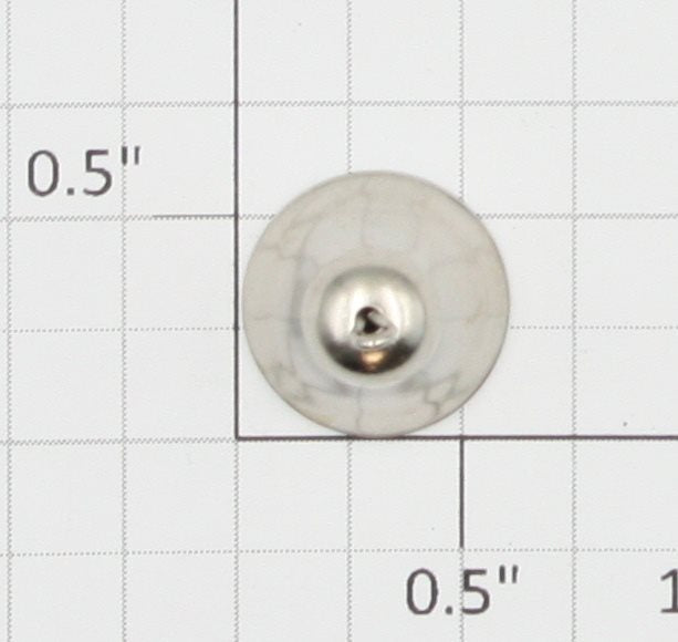 Acme 320-25 Ornamental Nickel Bell with Clapper
