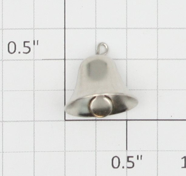 Acme 320-25 Ornamental Nickel Bell with Clapper