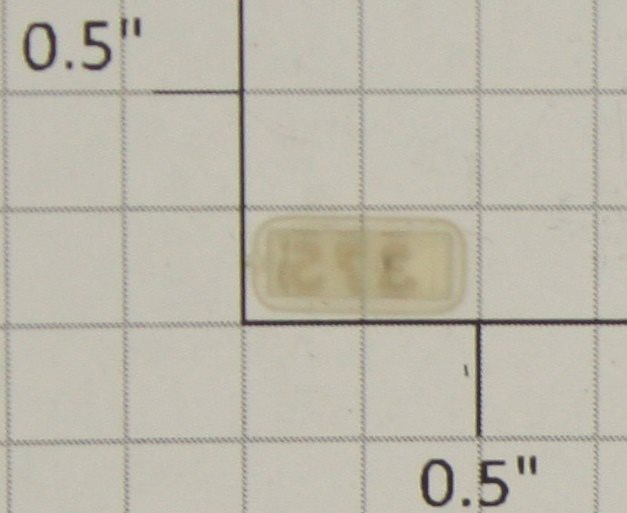 American Flyer XA11384-375 Diesel Locomotive Number Board #375