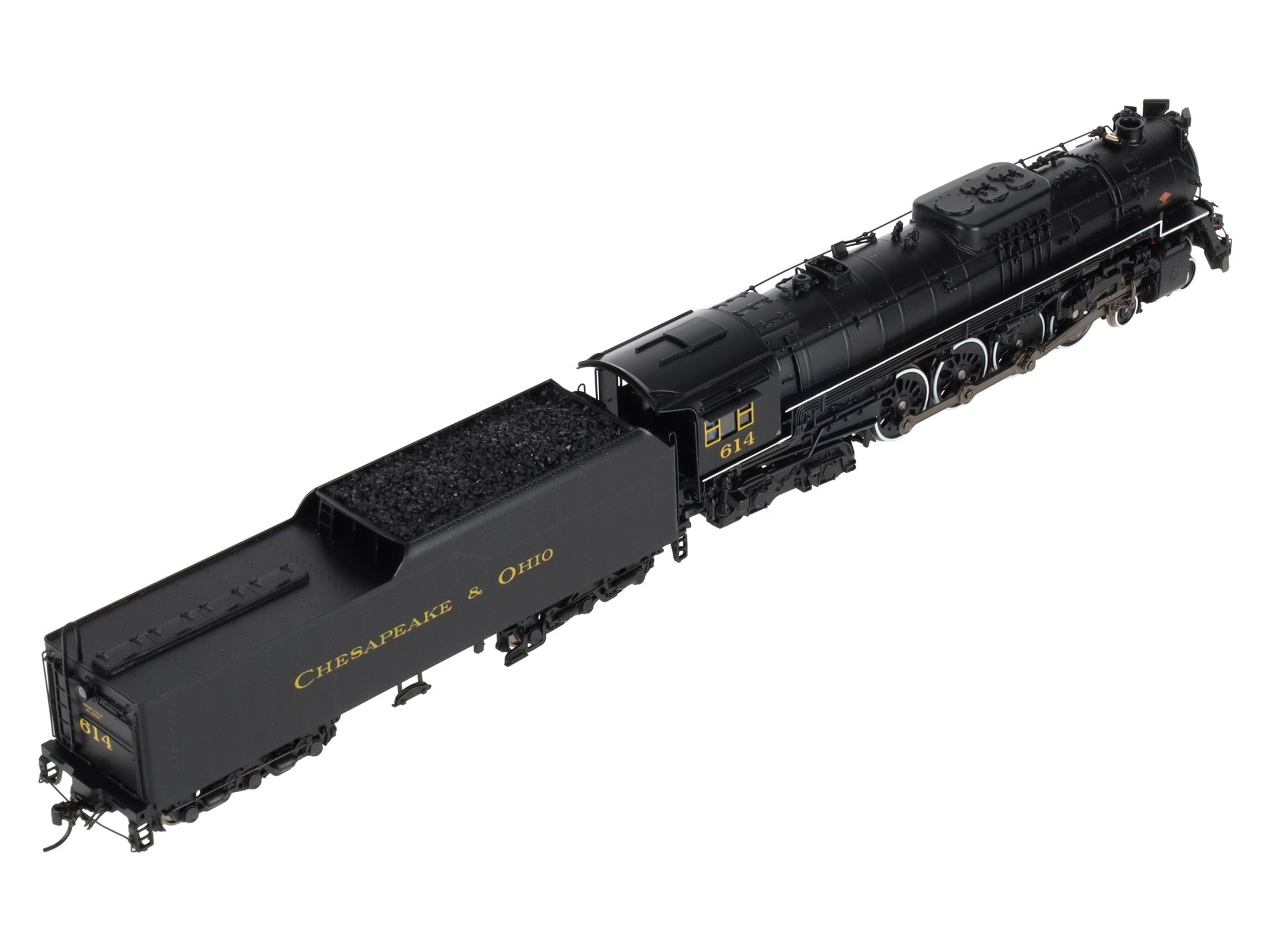 Broadway Limited 4905 HO C&O J3a 4-8-4 Steam Loco #614