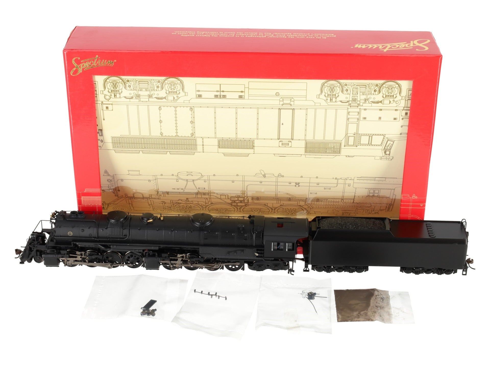 Bachmann 80405 HO Unlettered EM-1 2-8-8-4 Painted Steam Locomotive w/DCC