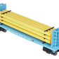 MTH 30-76714 O G.E. Oil and Gas Flat Car with Bulkheads and Pipe Load #2018