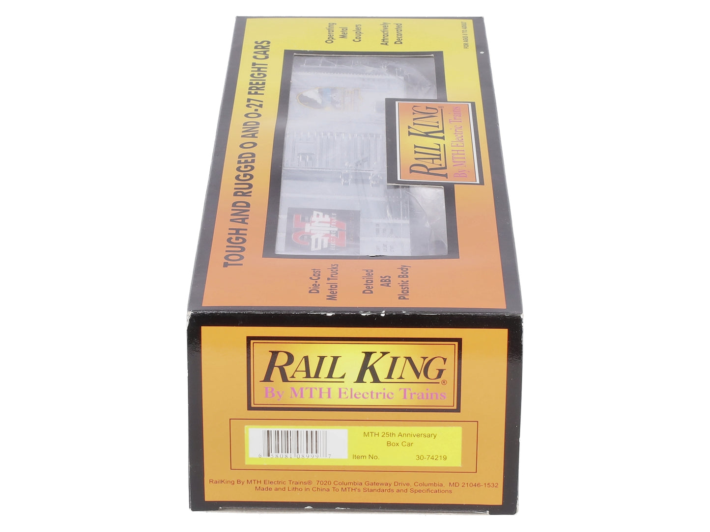 MTH 30-74219 O Gauge MTH 25th Anniversary Box Car NIB
