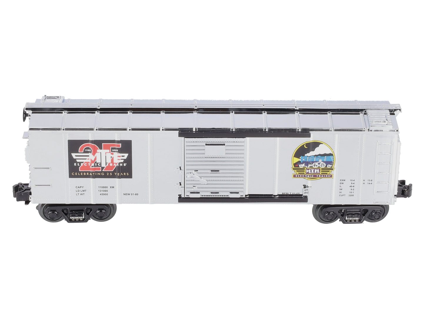 MTH 30-74219 O Gauge MTH 25th Anniversary Box Car NIB