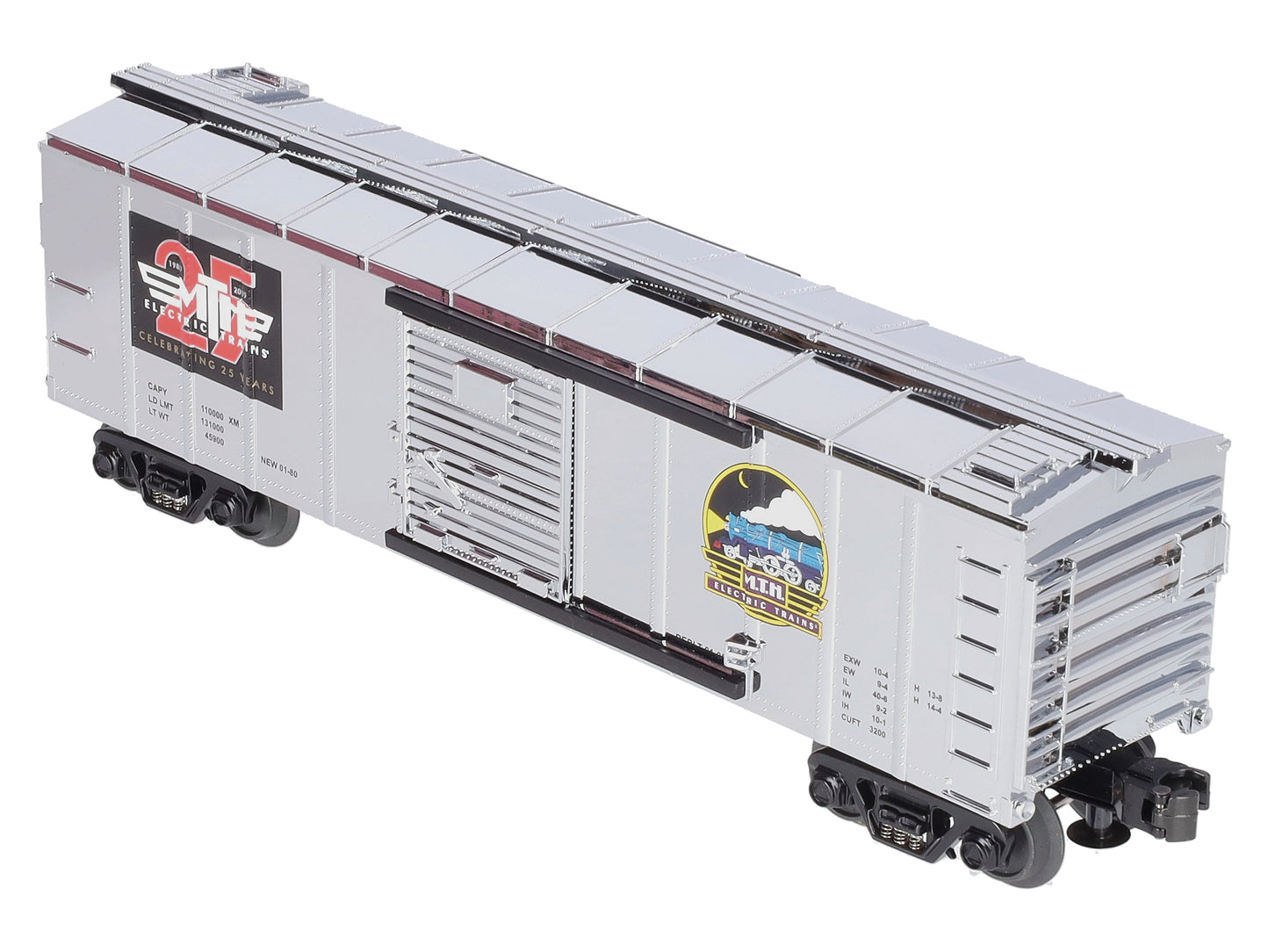 MTH 30-74219 O Gauge MTH 25th Anniversary Box Car NIB